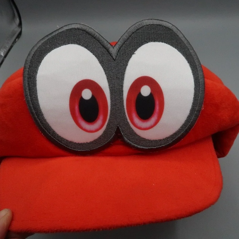Nintendo Switch Super Mario Odyssey Cappy Hat Red Big Eyes 2019